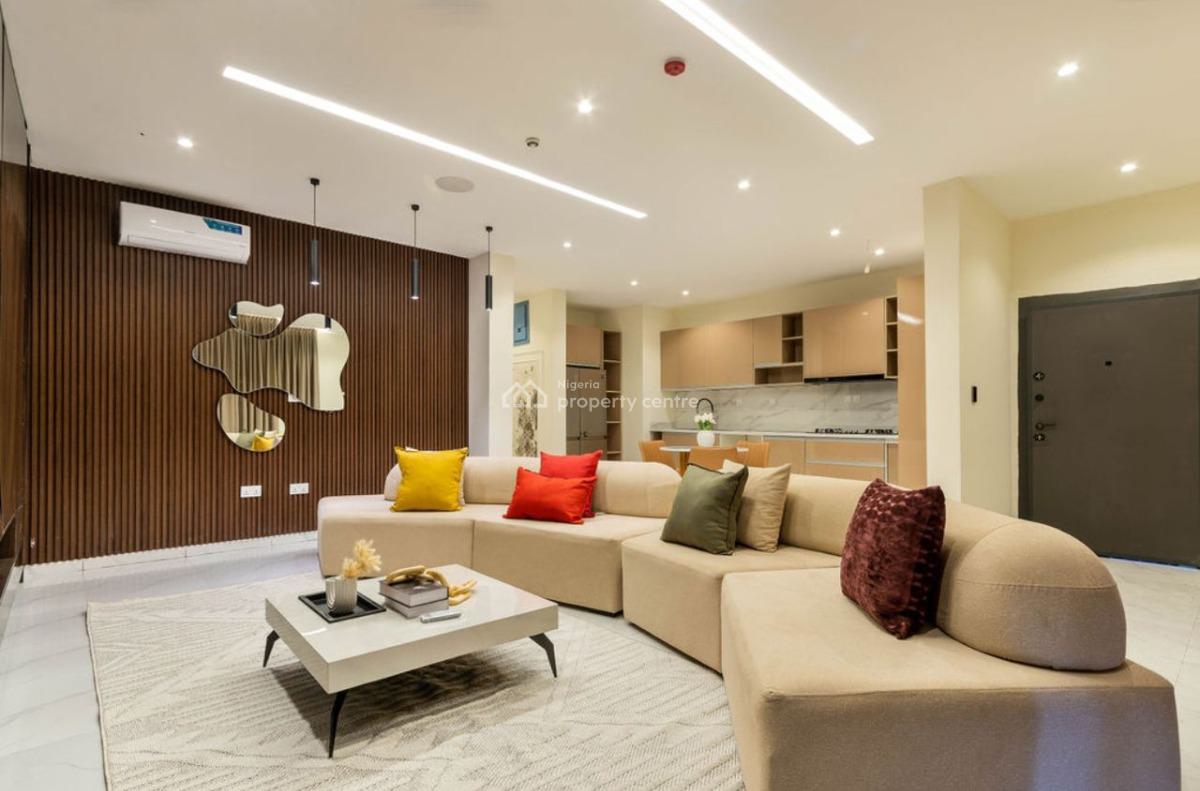 Luxury 2 Bedroom Apartment with Gym, Ps5 and Pool, Cozy Feeling Akin Leigh Crescent., Lekki Phase 1, Lekki, Lagos, Flat / Apartment Short Let