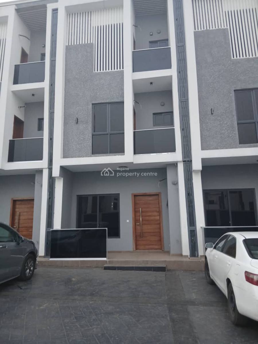 Exquisitely Finished 4 Bedroom Terrace House, Inside Magodo Shaginsha Gra, Gra Phase 2, Magodo, Lagos, Terraced Duplex for Rent