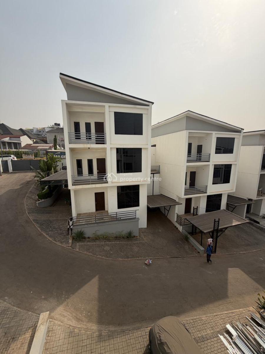 Newly Built 4 Bedroom Duplex with 2 Living Rooms, 2 Bedroom Basement, Asokoro Main, Asokoro District, Abuja, Semi-detached Duplex for Sale