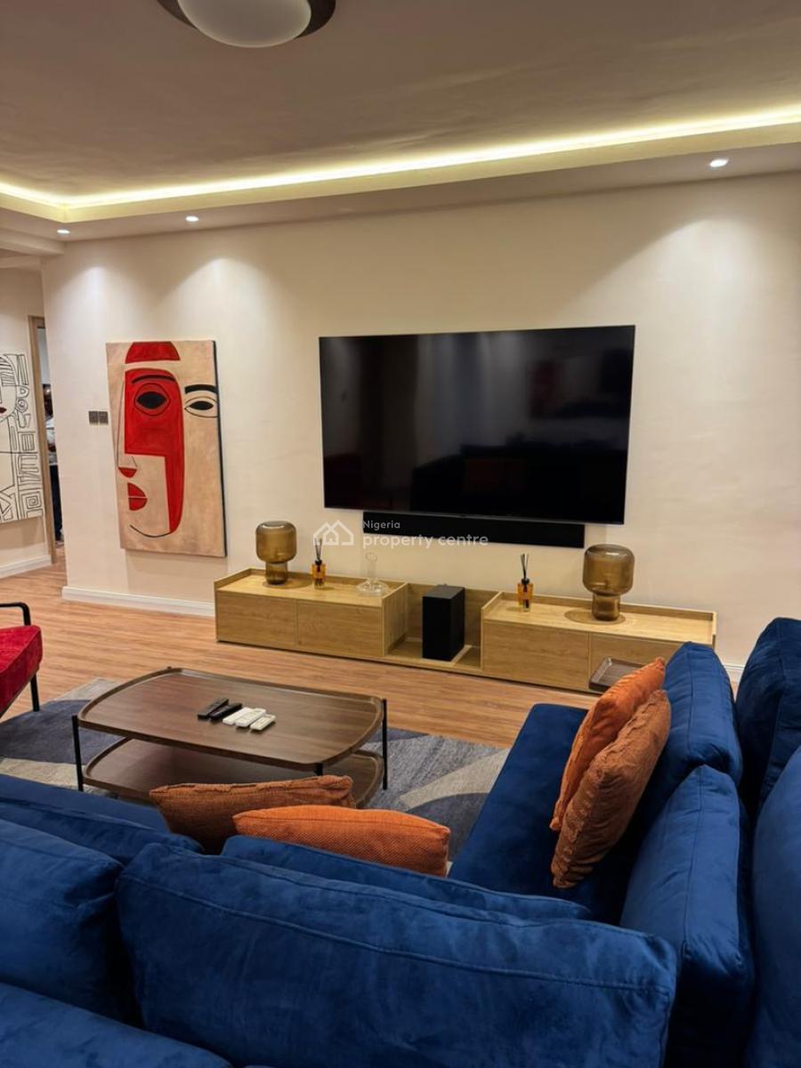 Luxury 2 Bedroom Apartment with Pool and Terrace Rooftop, Keffi Suites, Ikoyi, Lagos, Flat / Apartment Short Let