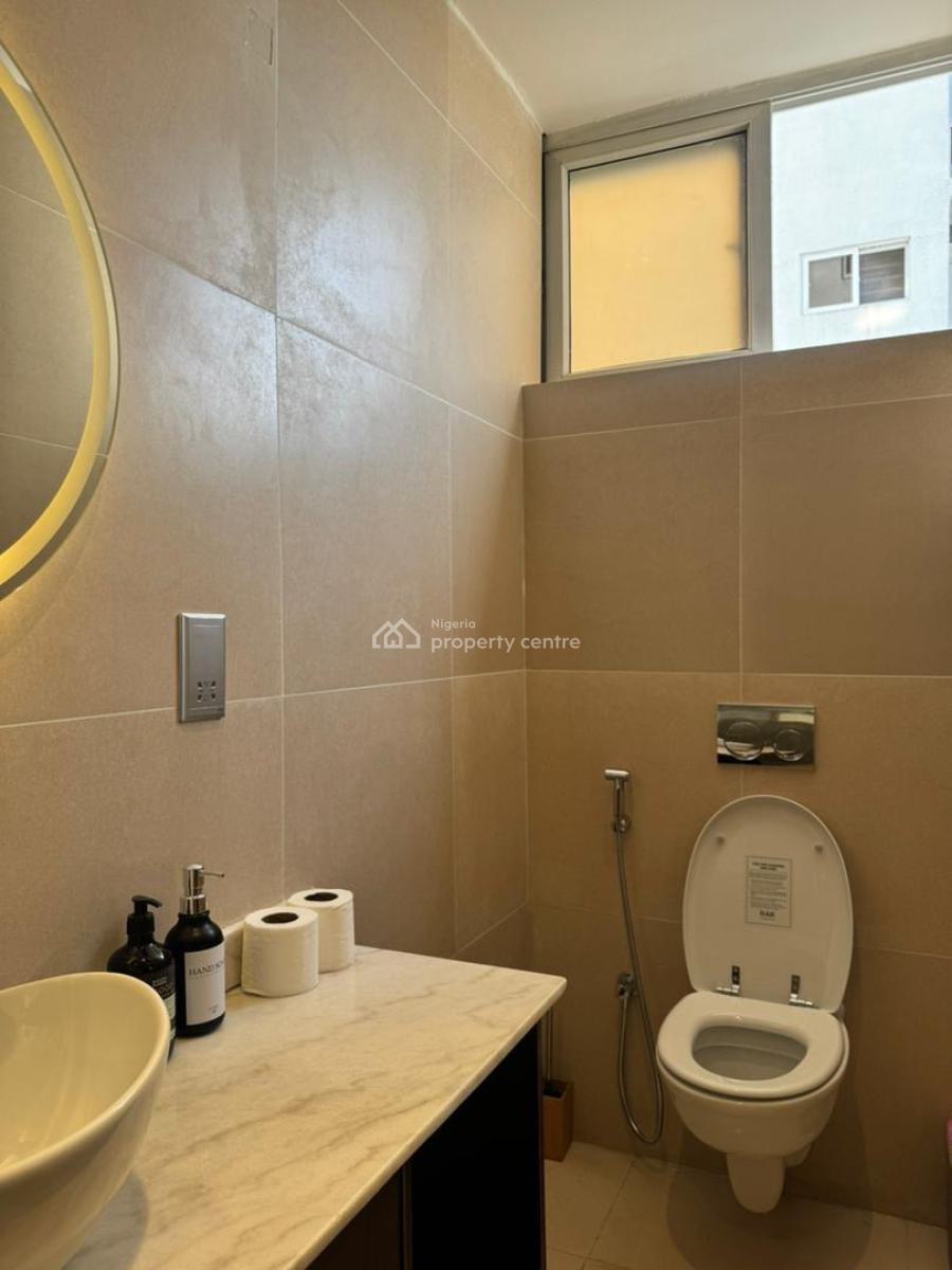 Luxury 2 Bedroom Apartment with Pool and Terrace Rooftop, Keffi Suites, Ikoyi, Lagos, Flat / Apartment Short Let