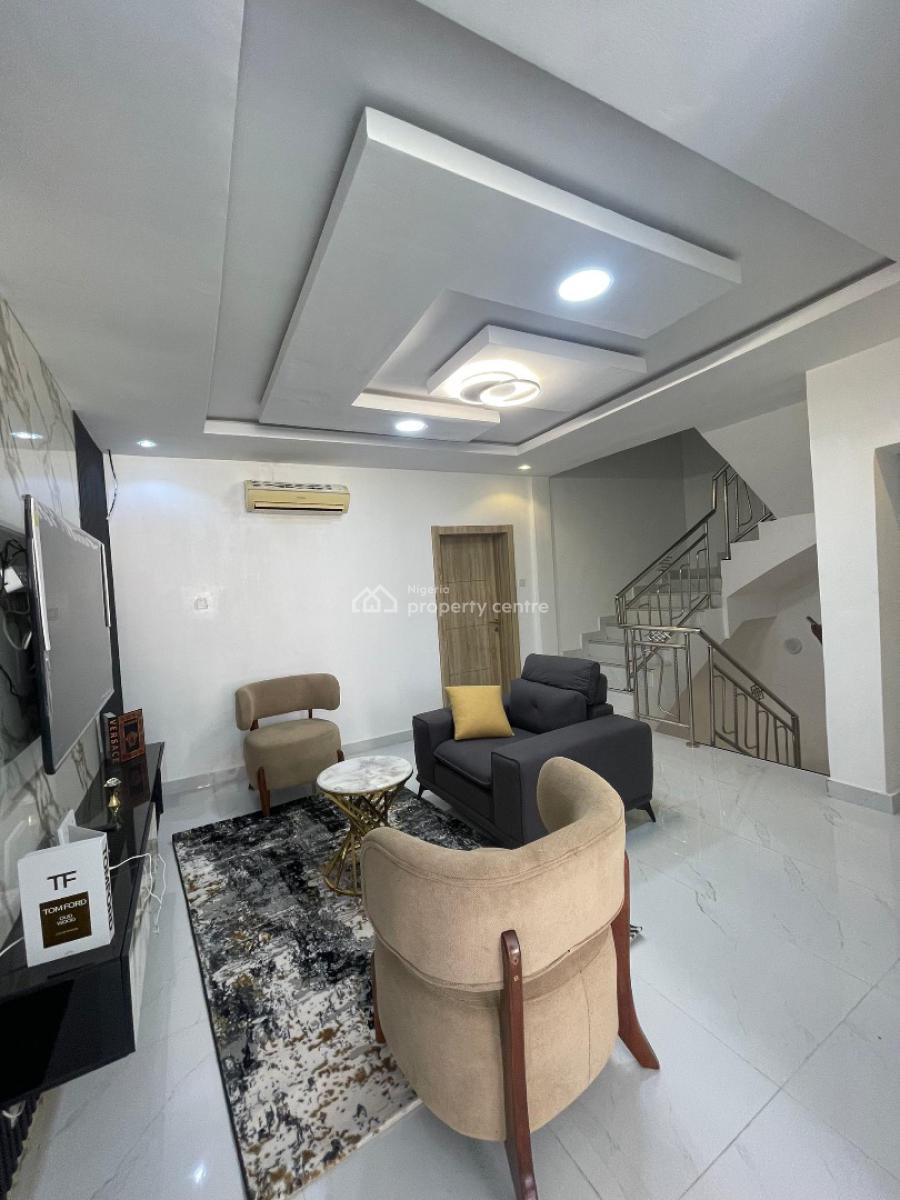 Furnished Luxury Fully Fitted 4 Bedrooms Terrace -duplex House with Bq, Ikeja, Lagos, Terraced Duplex for Sale