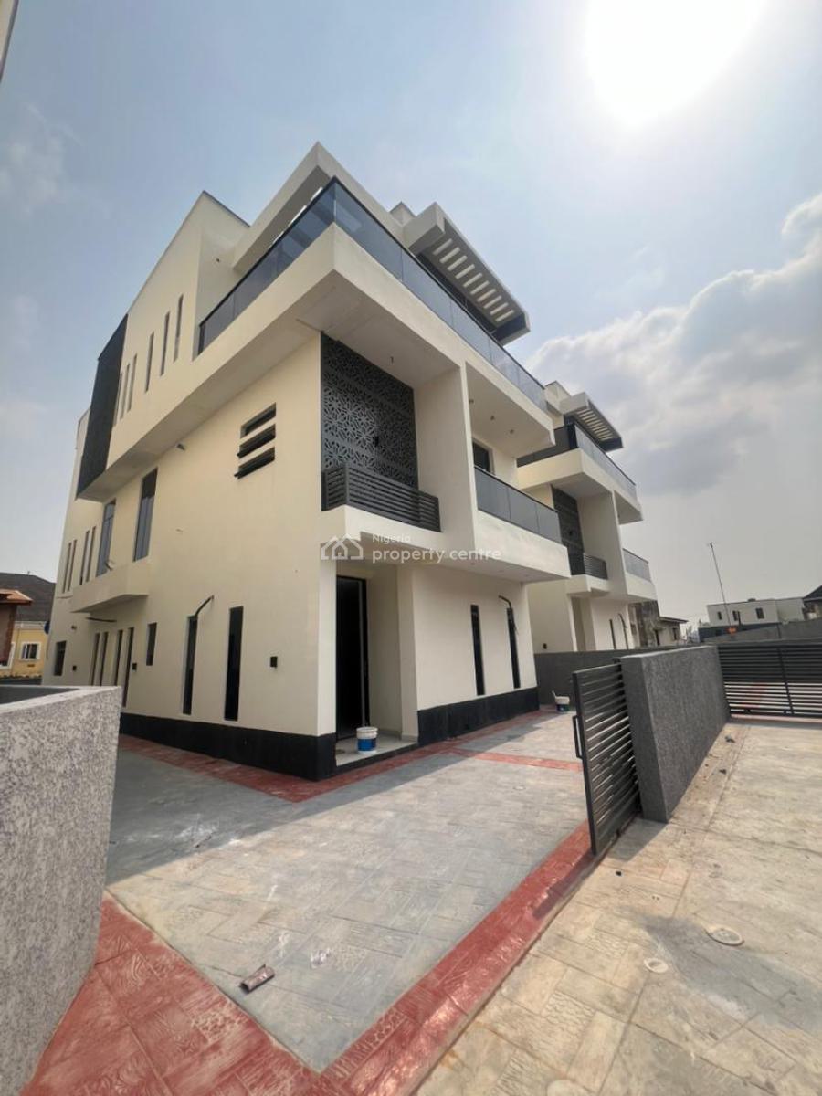 Fully Automated 5 Bedrooms Detached -duplex House with Bq & Cinema, Omole Phase 1, Ikeja, Lagos, Detached Duplex for Sale