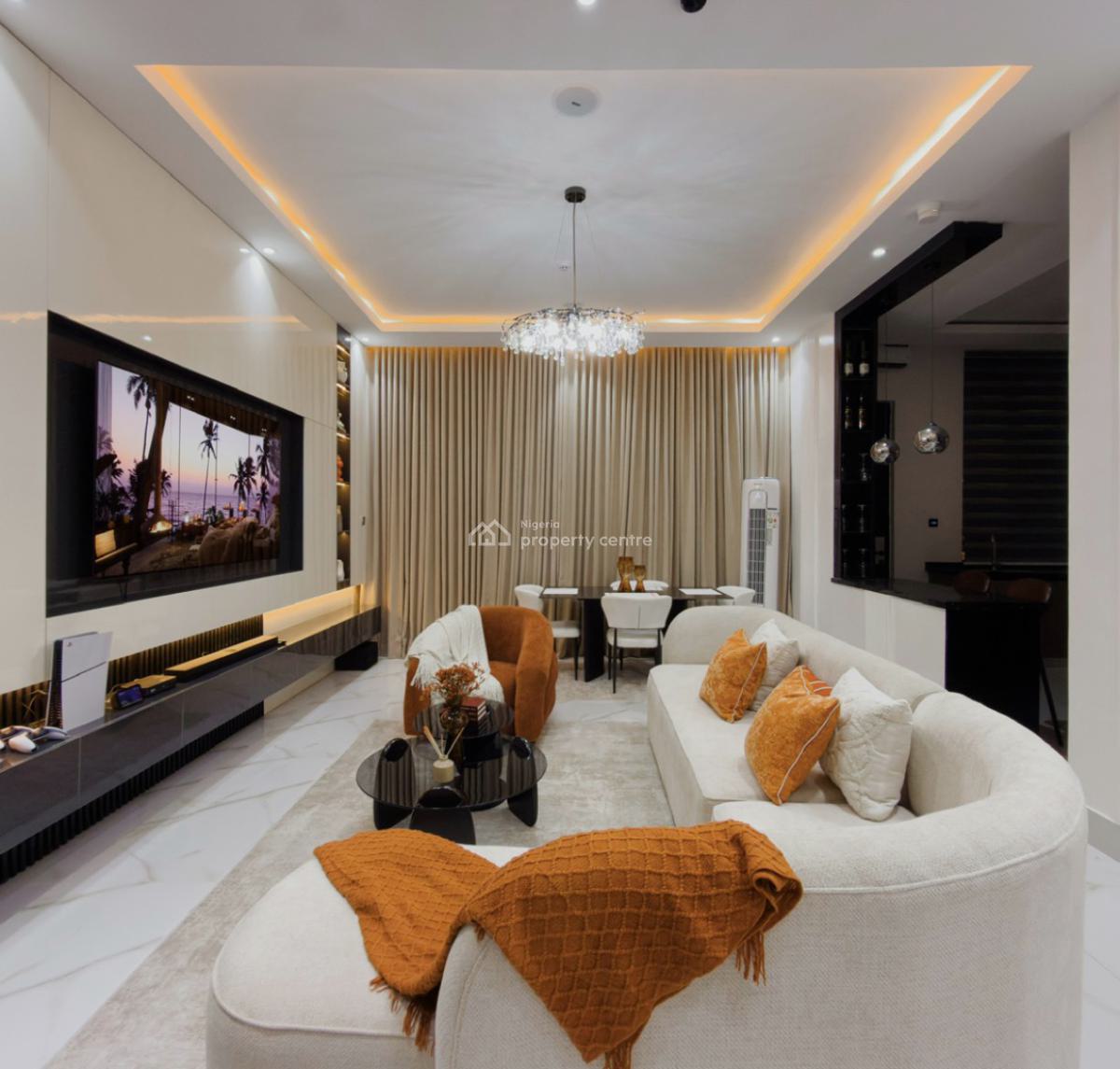 Well Furnished 2bedrooms Luxury Apartment at Lekki Phase 1,lekki, Lekki Phase 1, Lekki, Lagos, Flat / Apartment Short Let