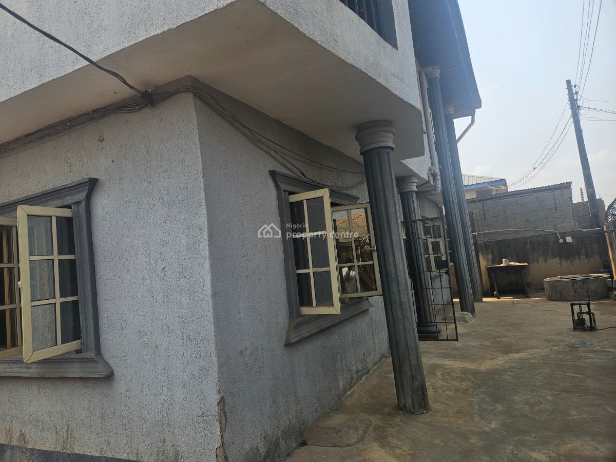 Block of 4 Units of 2 Bedroom Flats with Ample Undeveloped Space, Off Mowe Ofada Road, Opposite Asabi Alaso Oke, Mowe Town Ogun State, Mowe Town, Ogun, Flat / Apartment for Sale