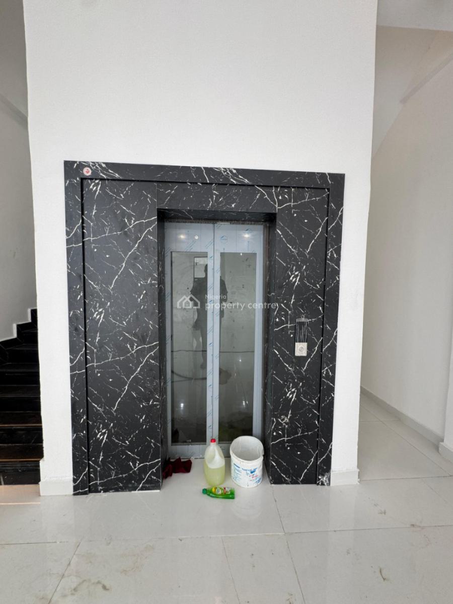 Grandeur 5 Bedroom Detached Duplex with an Elevator, Garden, Cinema, Features Pool,spacious Ensuite Room, Beachfront Therapy View, Osapa, Lekki, Lagos, Detached Duplex for Sale