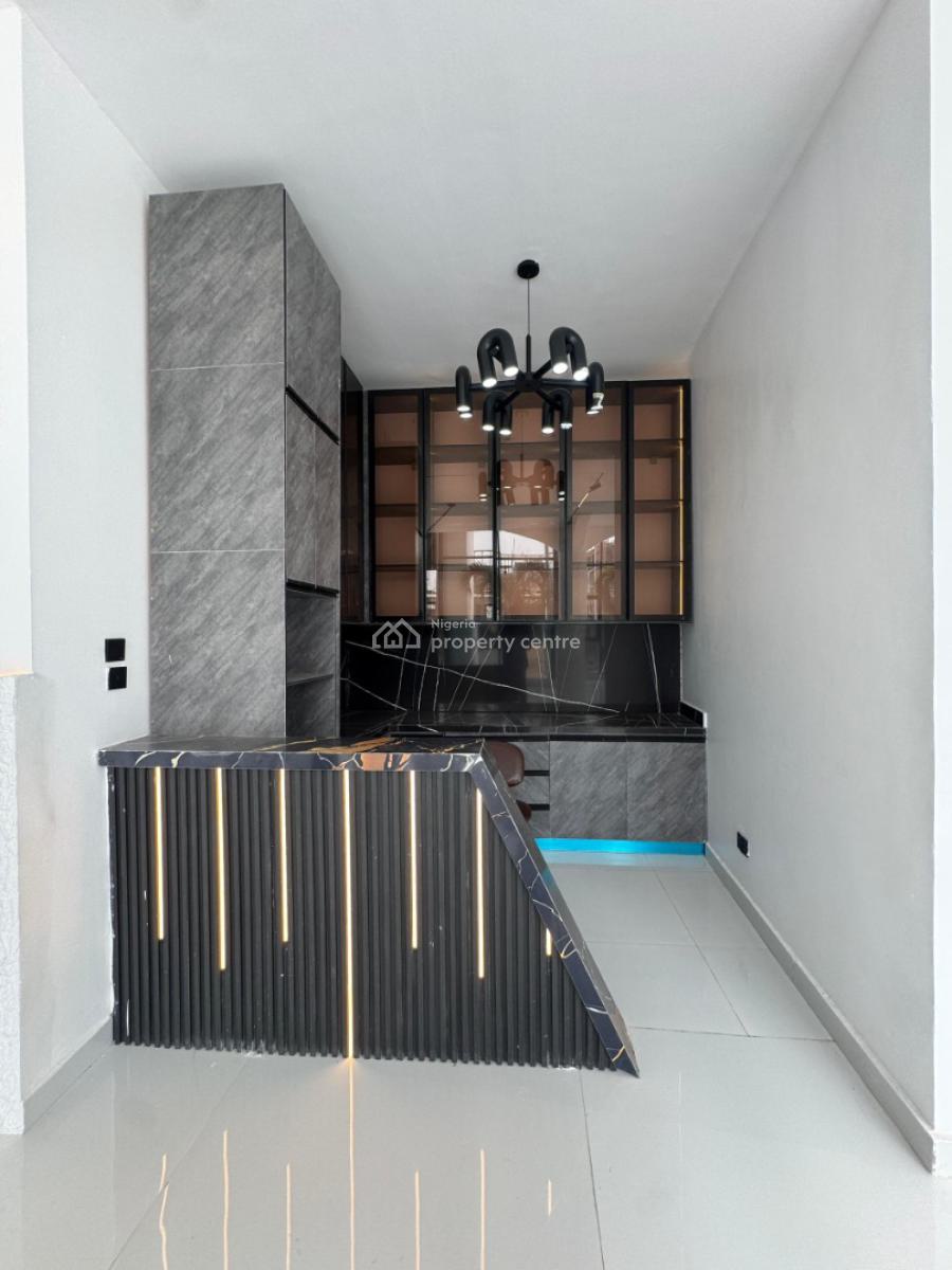Grandeur 5 Bedroom Detached Duplex with an Elevator, Garden, Cinema, Features Pool,spacious Ensuite Room, Beachfront Therapy View, Osapa, Lekki, Lagos, Detached Duplex for Sale