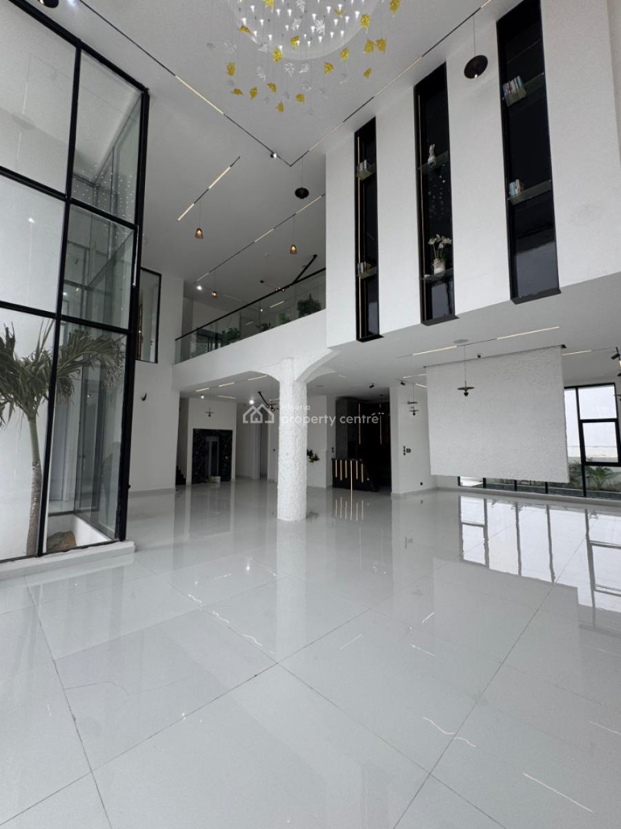Grandeur 5 Bedroom Detached Duplex with an Elevator, Garden, Cinema, Features Pool,spacious Ensuite Room, Beachfront Therapy View, Osapa, Lekki, Lagos, Detached Duplex for Sale