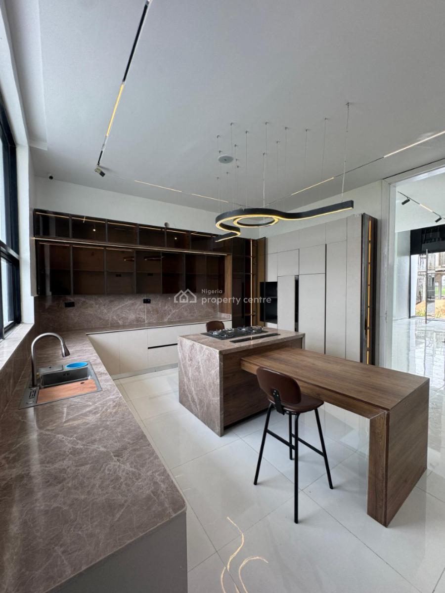 Grandeur 5 Bedroom Detached Duplex with an Elevator, Garden, Cinema, Features Pool,spacious Ensuite Room, Beachfront Therapy View, Osapa, Lekki, Lagos, Detached Duplex for Sale