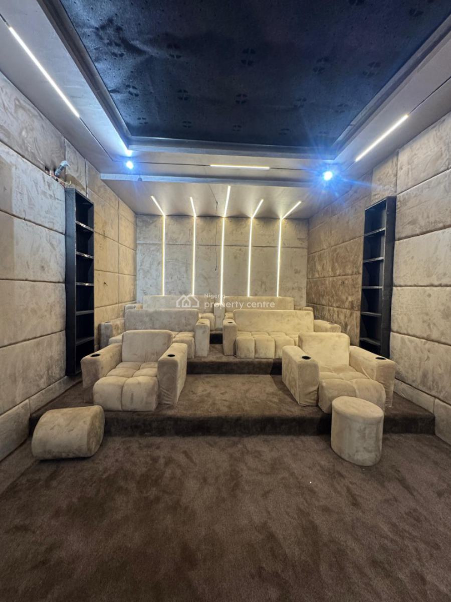 Grandeur 5 Bedroom Detached Duplex with an Elevator, Garden, Cinema, Features Pool,spacious Ensuite Room, Beachfront Therapy View, Osapa, Lekki, Lagos, Detached Duplex for Sale