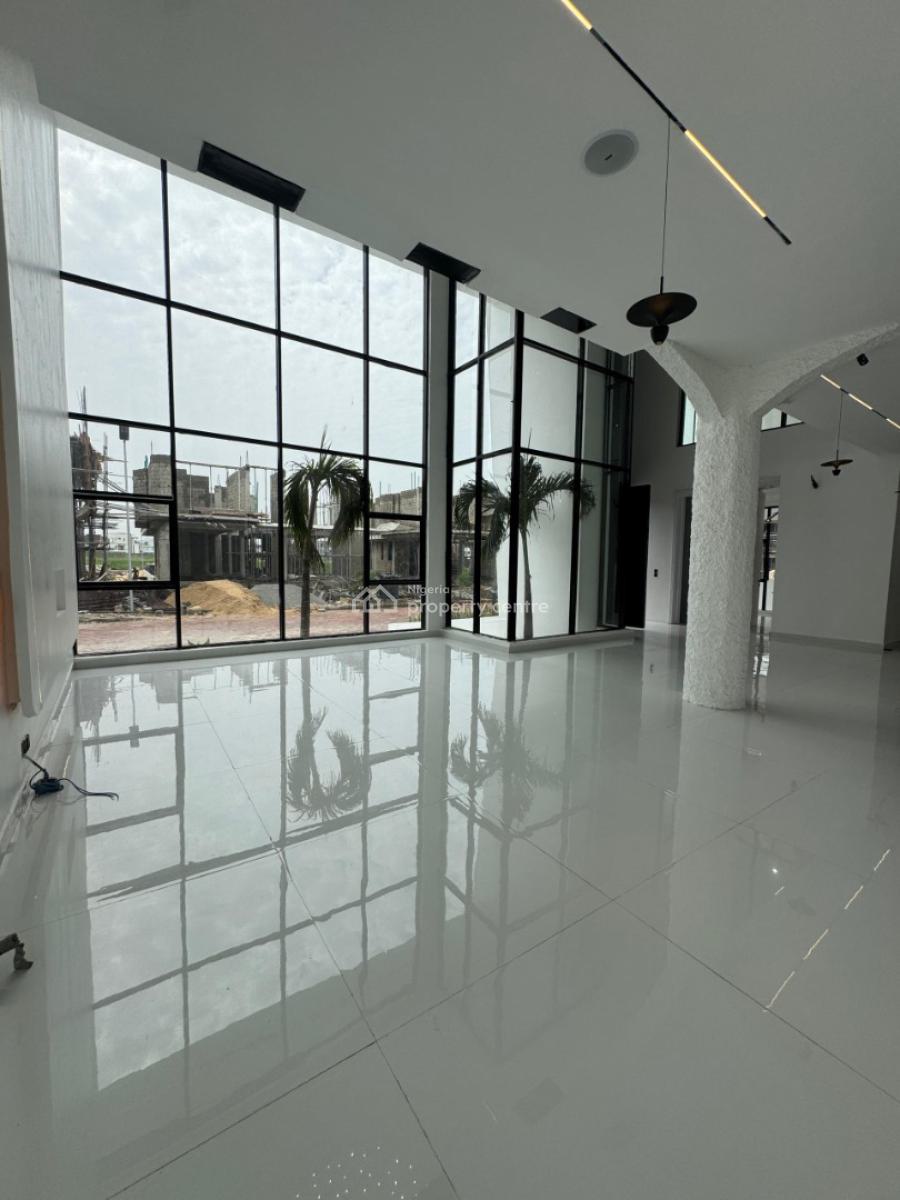 Grandeur 5 Bedroom Detached Duplex with an Elevator, Garden, Cinema, Features Pool,spacious Ensuite Room, Beachfront Therapy View, Osapa, Lekki, Lagos, Detached Duplex for Sale