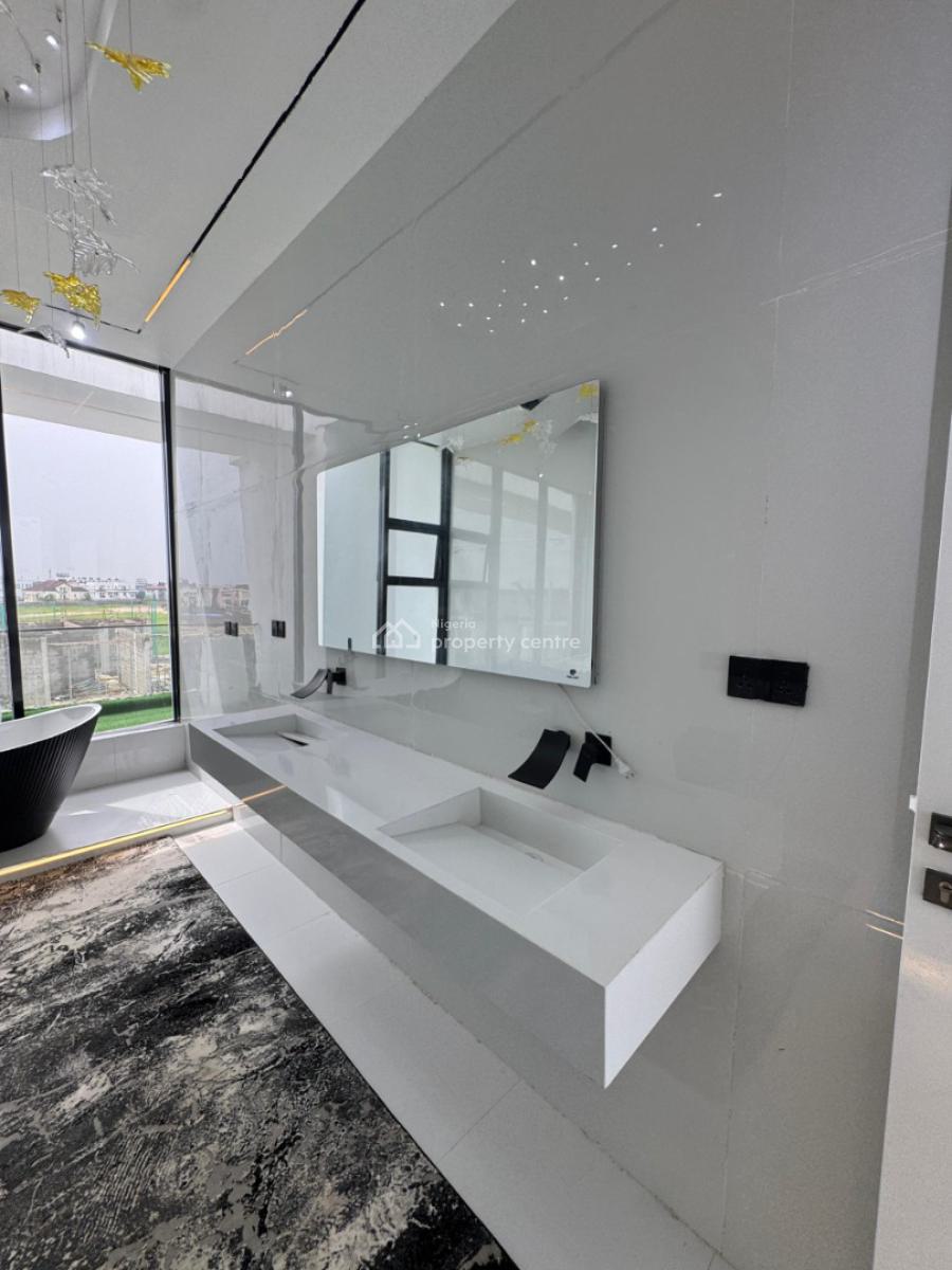 Grandeur 5 Bedroom Detached Duplex with an Elevator, Garden, Cinema, Features Pool,spacious Ensuite Room, Beachfront Therapy View, Osapa, Lekki, Lagos, Detached Duplex for Sale