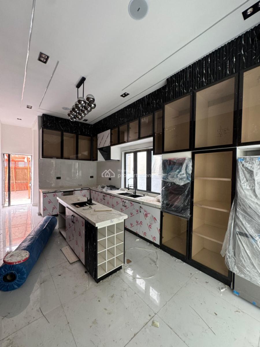 High Ceiling 5 Bedroom Newly Built Detached Duplex with Swimming Pool, Ikota, Lekki, Lagos, Detached Duplex for Sale