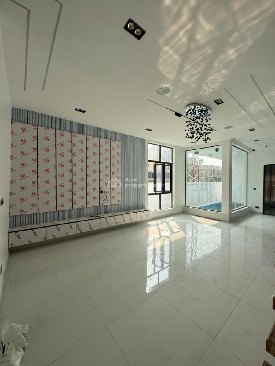 High Ceiling 5 Bedroom Newly Built Detached Duplex with Swimming Pool, Ikota, Lekki, Lagos, Detached Duplex for Sale
