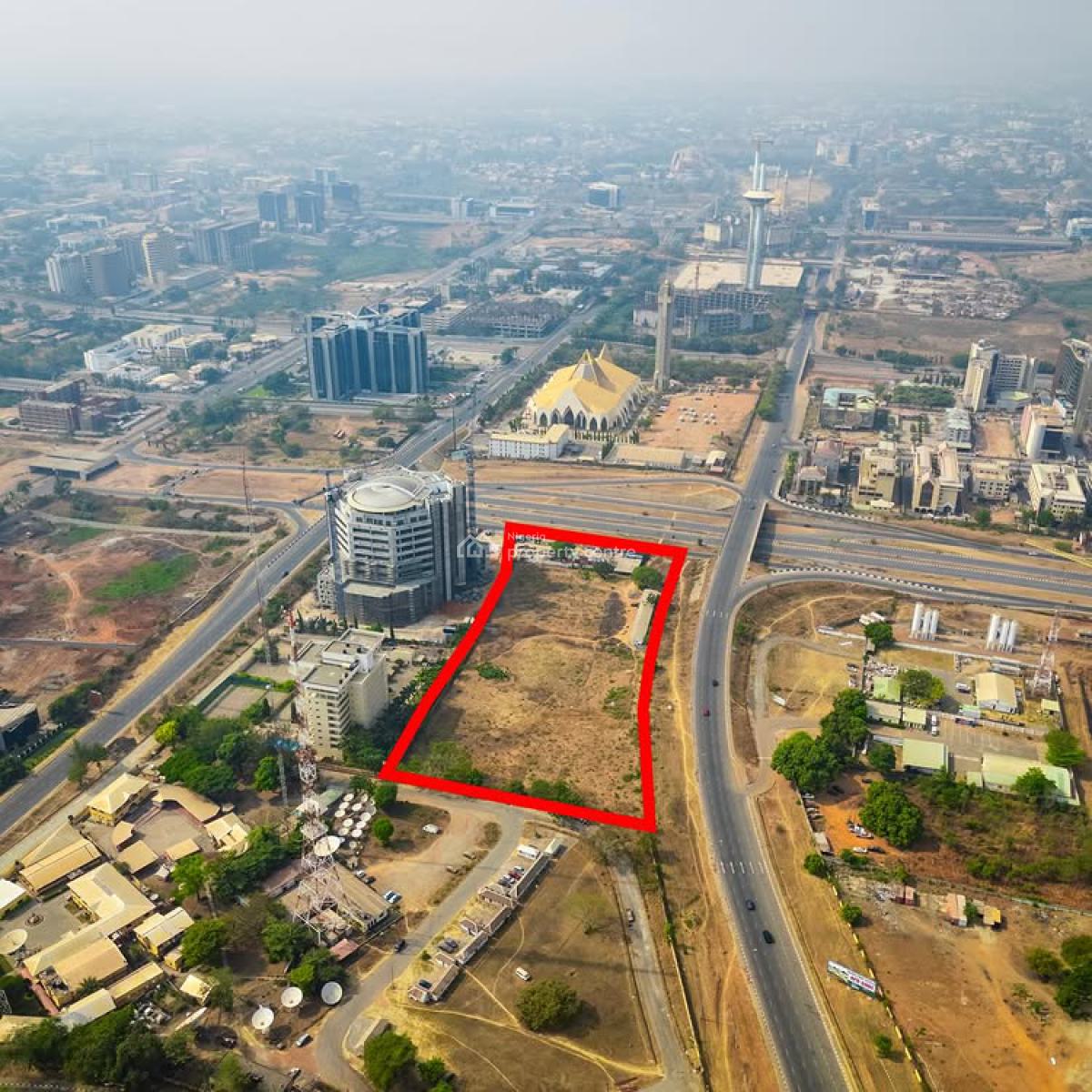1.9 Hectares Commercial Land, Central Business District, Abuja, Commercial Land for Sale