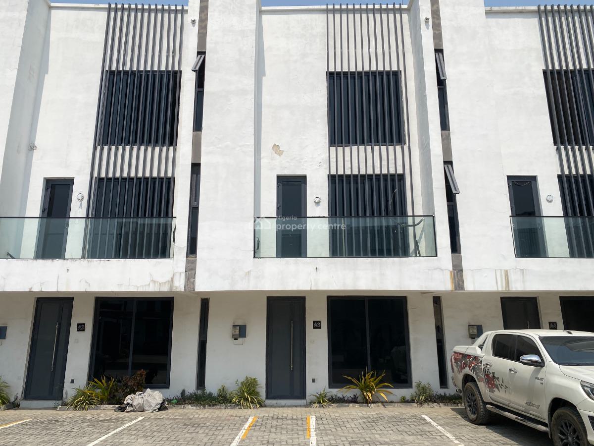 Cosmopolitan 4 Bedroom Terrace -next to Coastal Highway 7 Mins to V.i., Next to Coastal Highway, Easy Access to Vi,ikoyi), Ilasan, Lekki, Lagos, Terraced Duplex for Sale