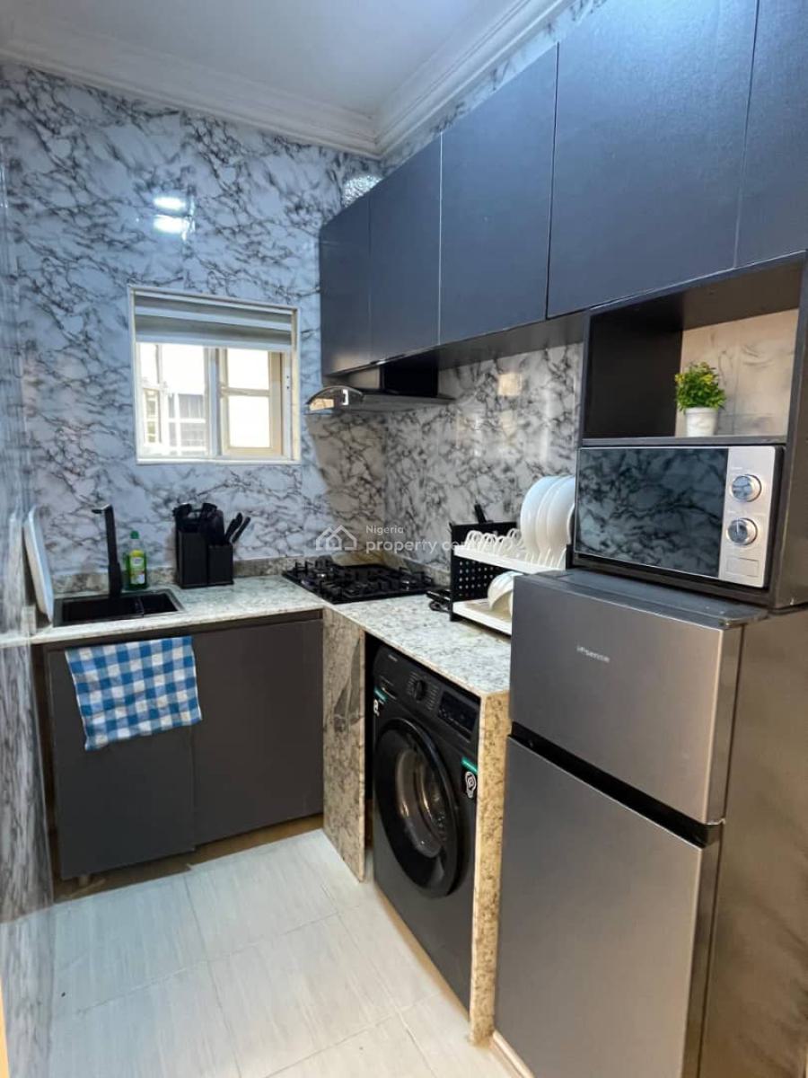 Luxurious 1 Bedroom Apartment with Parking Space and Speedy Internet, Comfortable Stay, Picturesque, Lekki Phase 1, Lekki, Lagos, Flat / Apartment Short Let