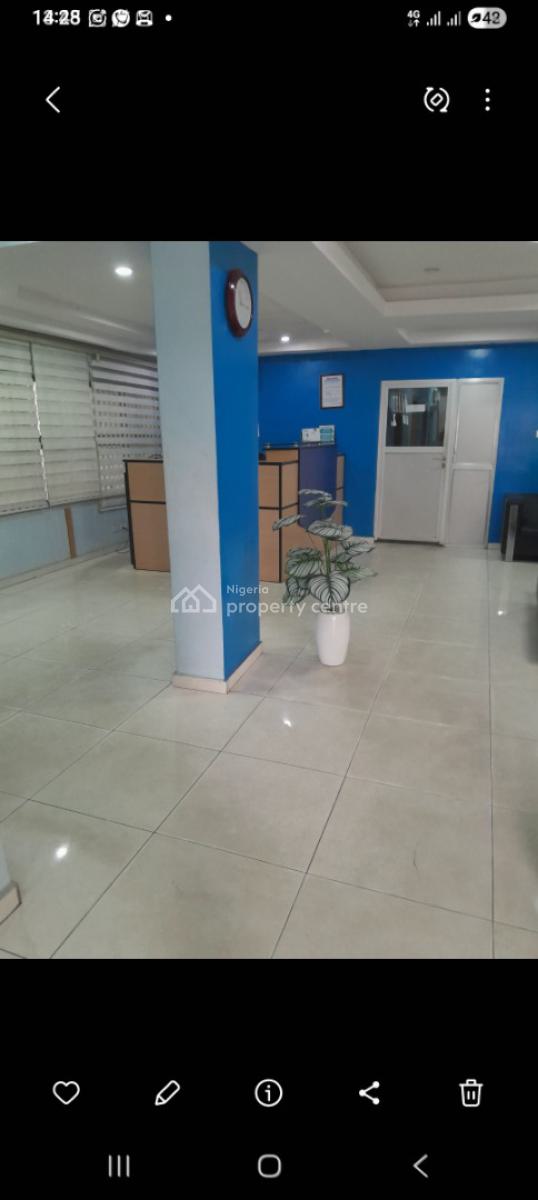 Contemporary 145sqm Office in Cbd, Alausa, Ikeja, Otunba Jobi Fele Way, Alausa, Ikeja, Lagos, Office Space for Rent