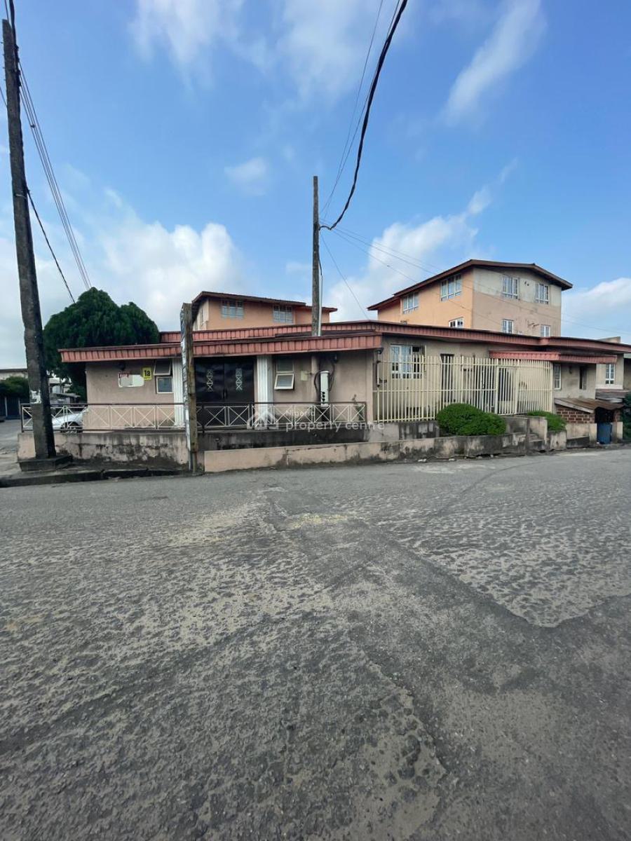a Standard Cornerpiece Building with Close Proximity Landmark Areas, Oba Akran, Oba Akran, Ikeja, Lagos, Detached Duplex for Sale