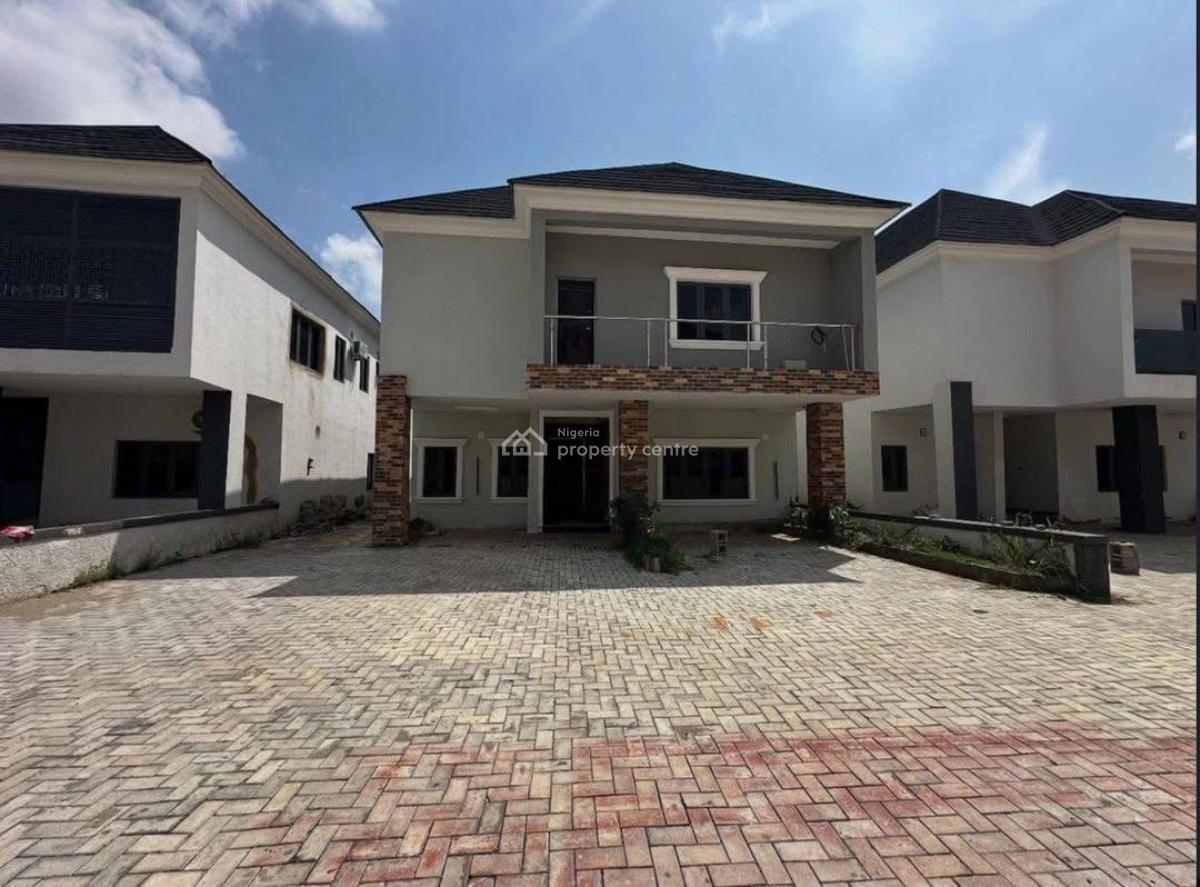 Newly Built 4 Bedroom Detached Duplex with 2 Living Rooms and Bq, Gilmore, Jahi, Abuja, House for Sale