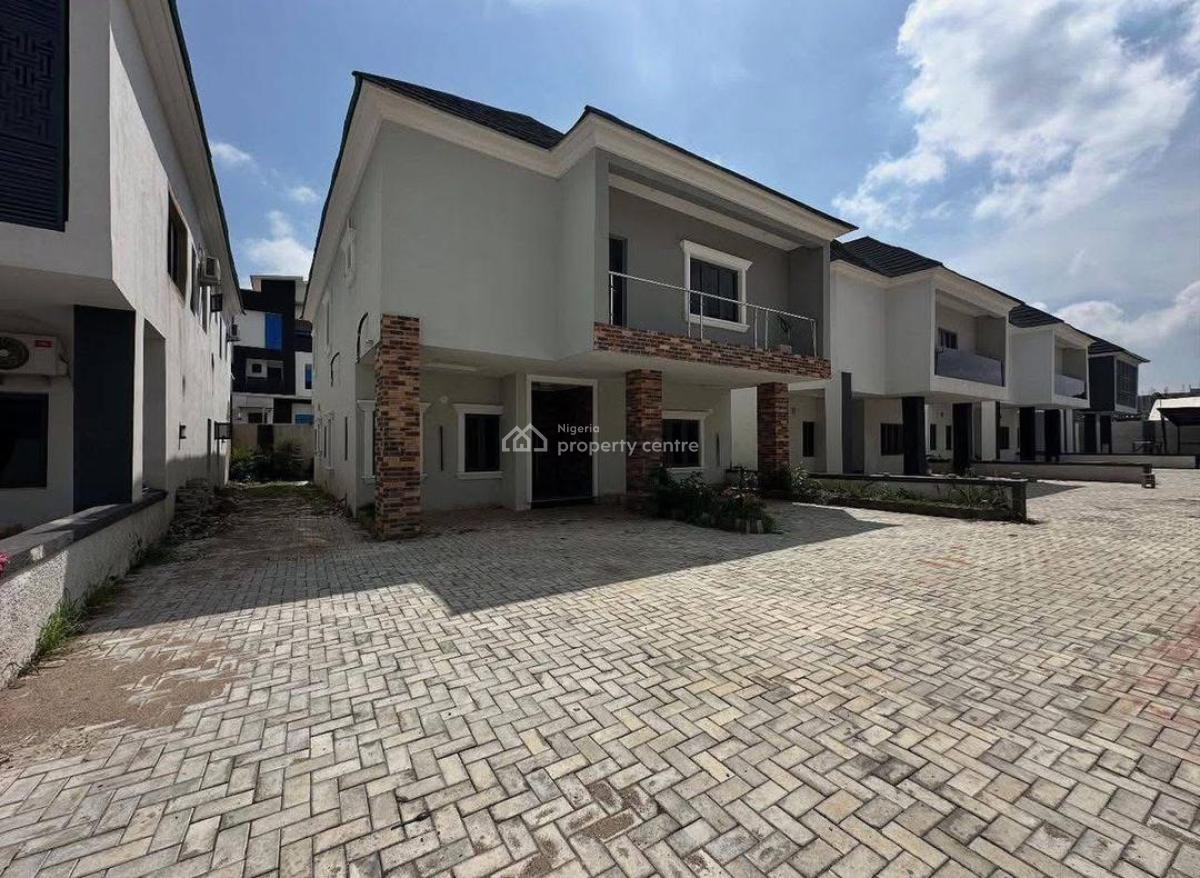 Newly Built 4 Bedroom Detached Duplex with 2 Living Rooms and Bq, Gilmore, Jahi, Abuja, House for Sale