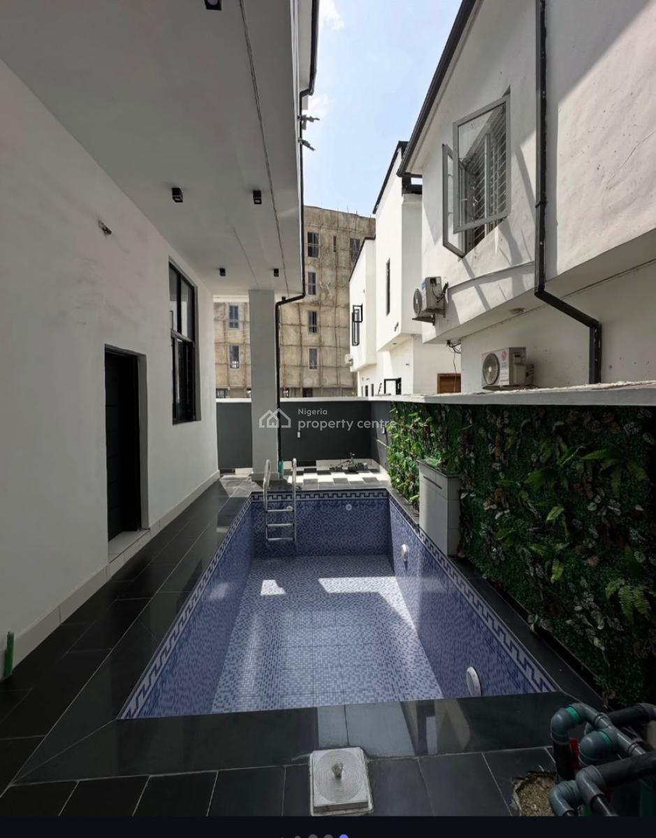 5 Bedroom House with a Pool and Bq, Chevron Lekki, Lekki, Lagos, Detached Duplex for Sale