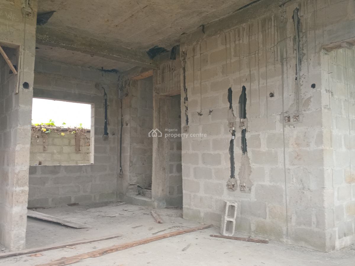 Well Located Uncompleted Three (3) Bedroom Duplex in an Estate, Naf Harmony Estate, Port Harcourt, Rivers, Detached Duplex for Sale