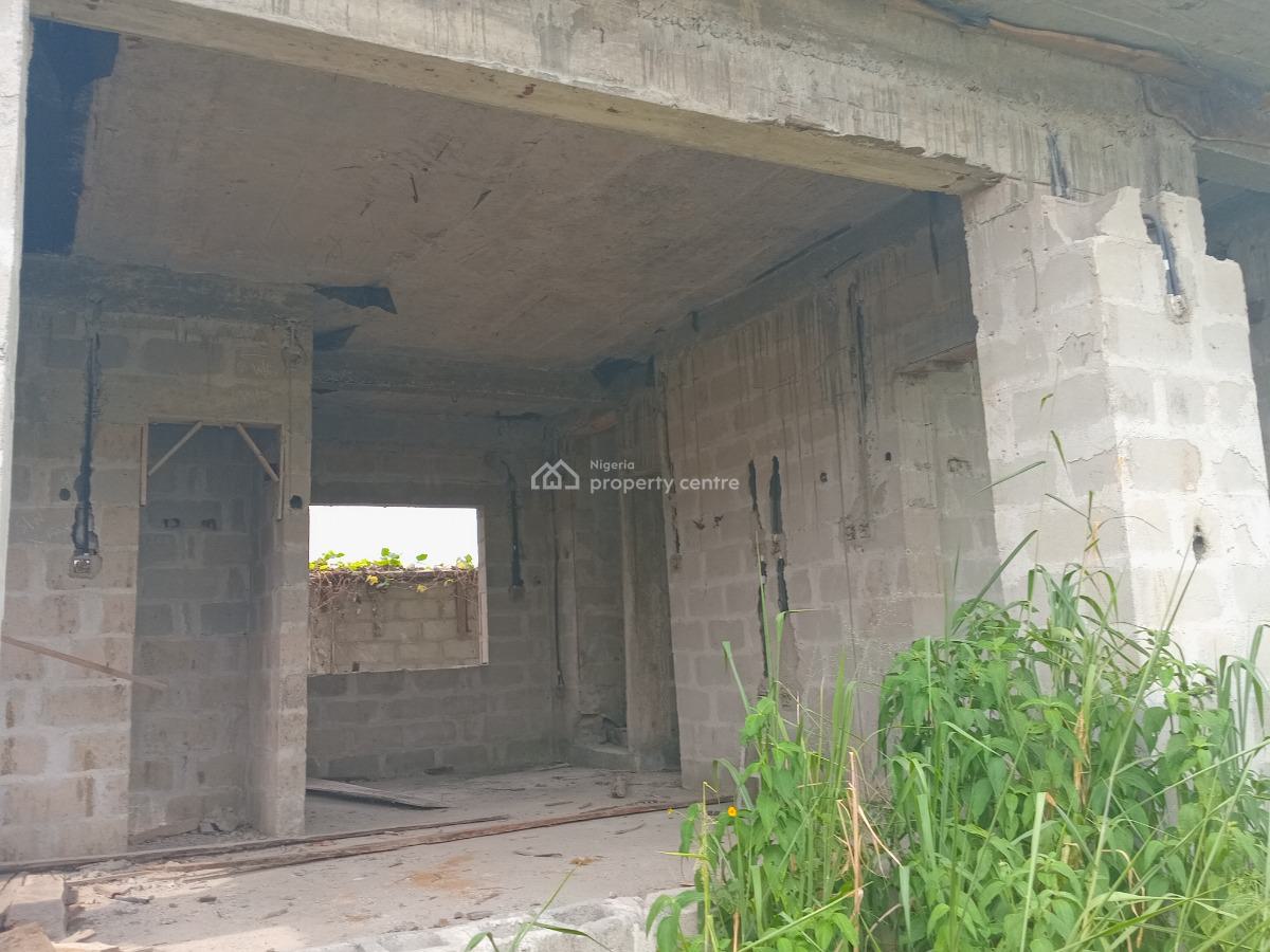 Well Located Uncompleted Three (3) Bedroom Duplex in an Estate, Naf Harmony Estate, Port Harcourt, Rivers, Detached Duplex for Sale