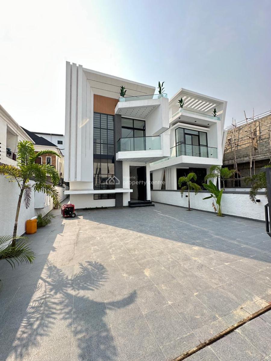 5 Bedroom Detached Duplex at Chevron Toll Gate, Chevron Toll Gate, Lekki, Lagos, Detached Duplex for Sale