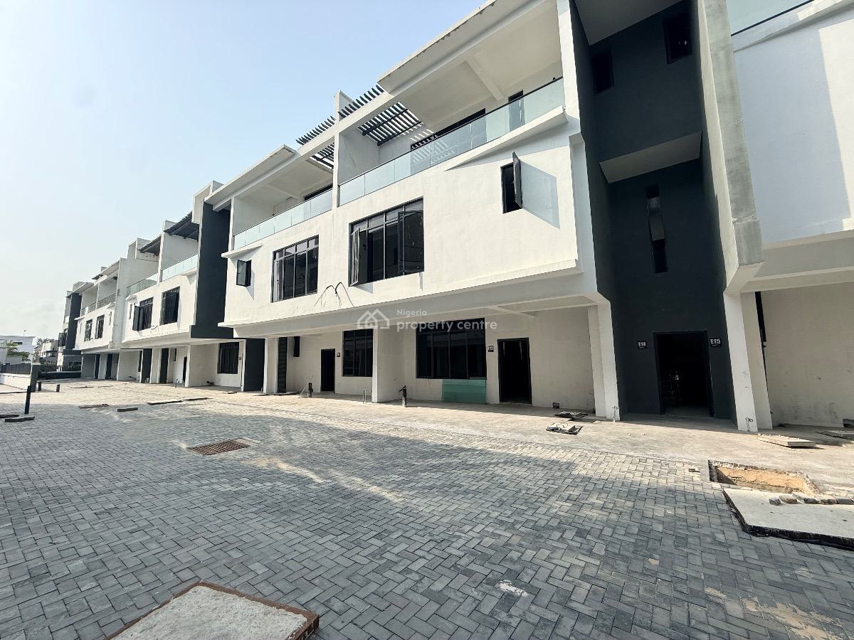 Luxury 4 Bedroom Massionette in a Spacious, Modern Estate, Earls Court Road, Woodland Estate, Ikate Elegushi, Lekki, Lagos, Terraced Duplex for Sale