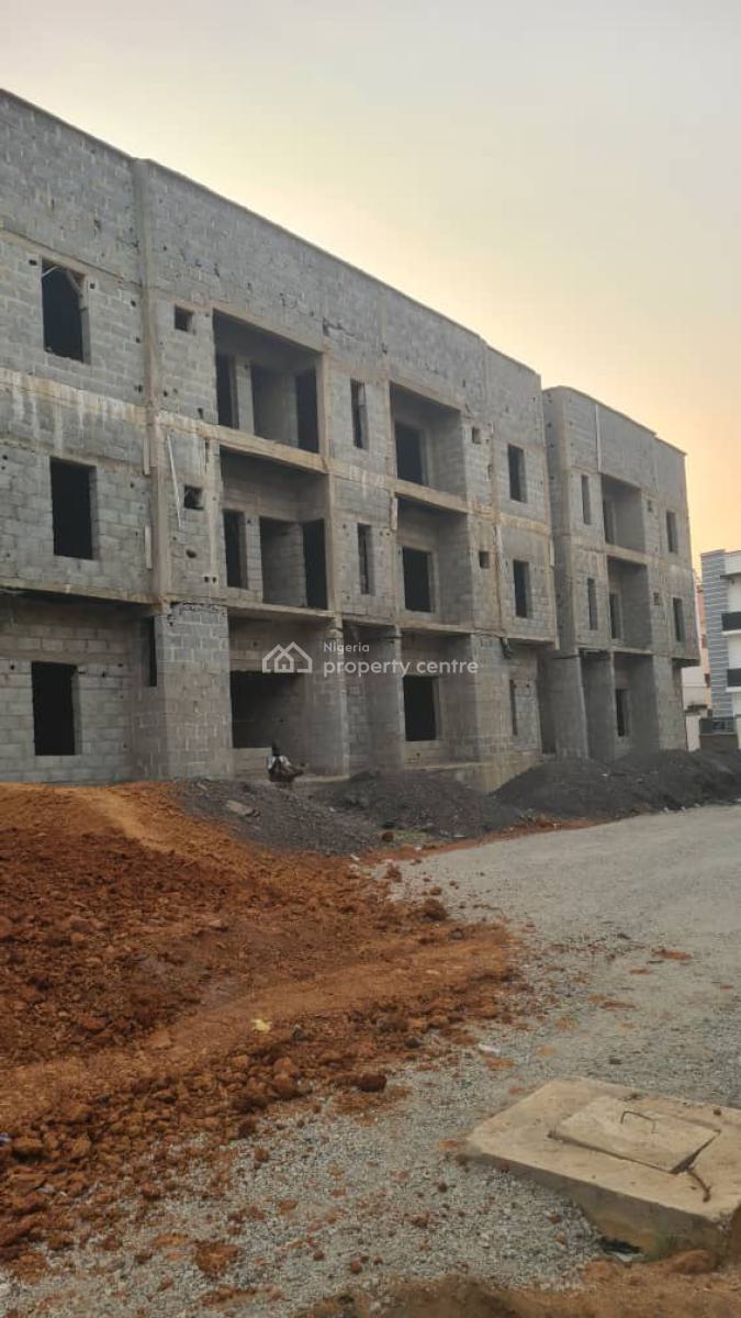 Solid Build Specious Carcass 3bedroom Flat, Dawaki, Gwarinpa, Abuja, Flat / Apartment for Sale