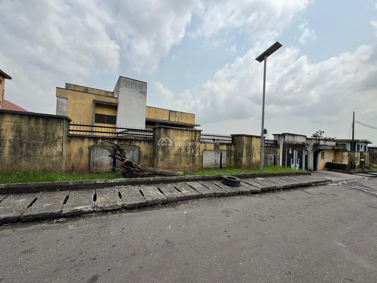 Land Measuring 1600sqm with a Demolishable Structure on It Secured Est, Secured Estate at Allen Ikeja, Allen, Ikeja, Lagos, Land for Sale