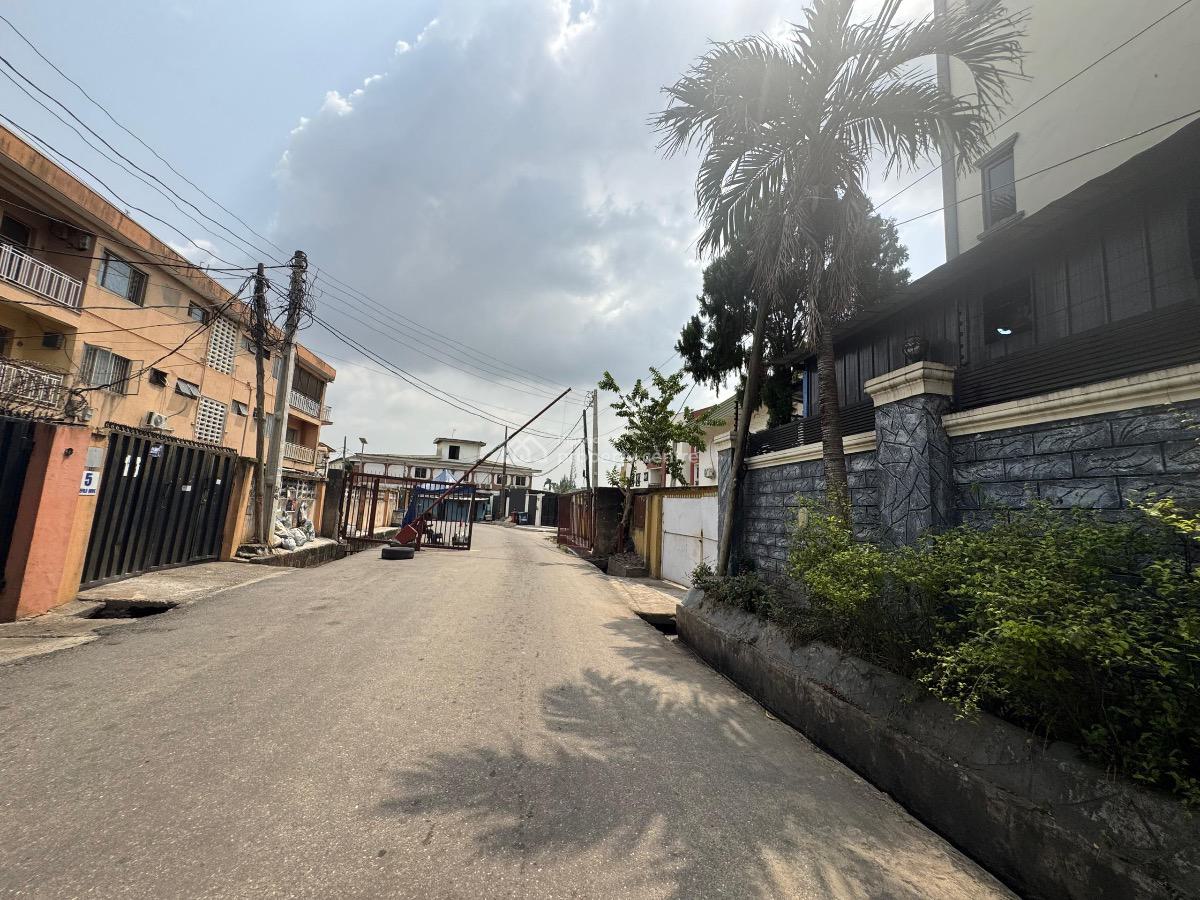 Land Measuring 1600sqm with a Demolishable Structure on It Secured Est, Secured Estate at Allen Ikeja, Allen, Ikeja, Lagos, Land for Sale