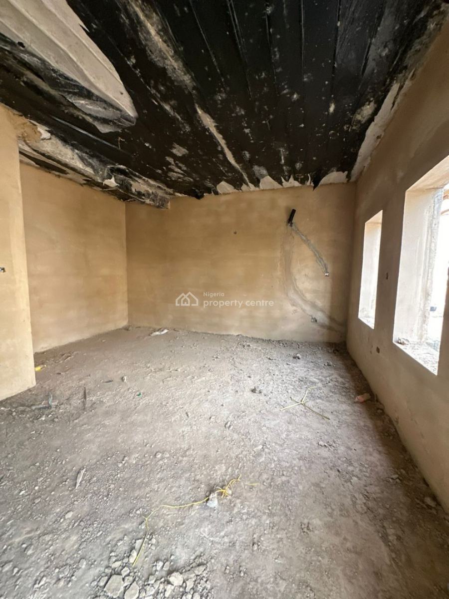 a New 4-bedroom Terrace Duplex + 1bq ( Semi-finished), Life Camp, Abuja, Terraced Duplex for Sale