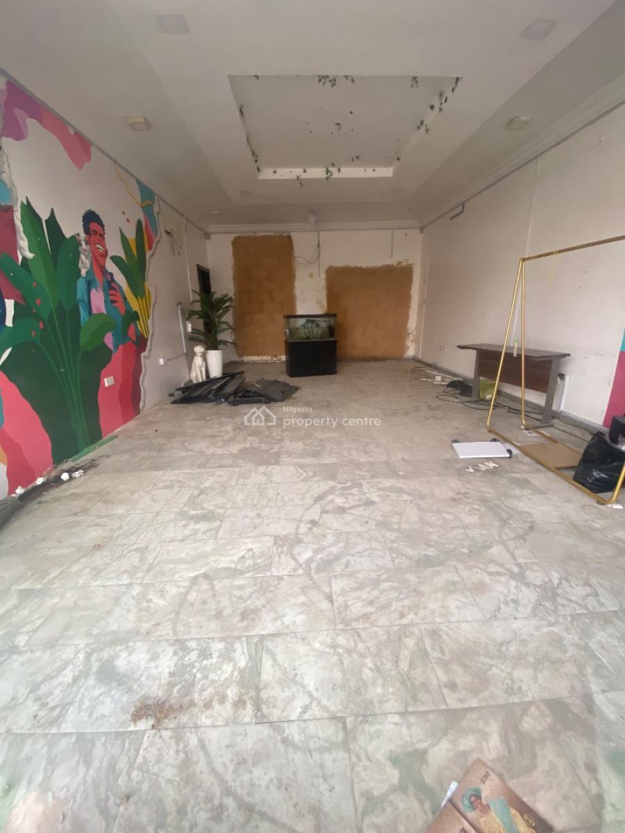 Double Ground Floor Shop Facing Major Road Off Admiralty Way, Off Admiralty Way on a Major Road, Lekki Phase 1, Lekki, Lagos, Shop for Rent