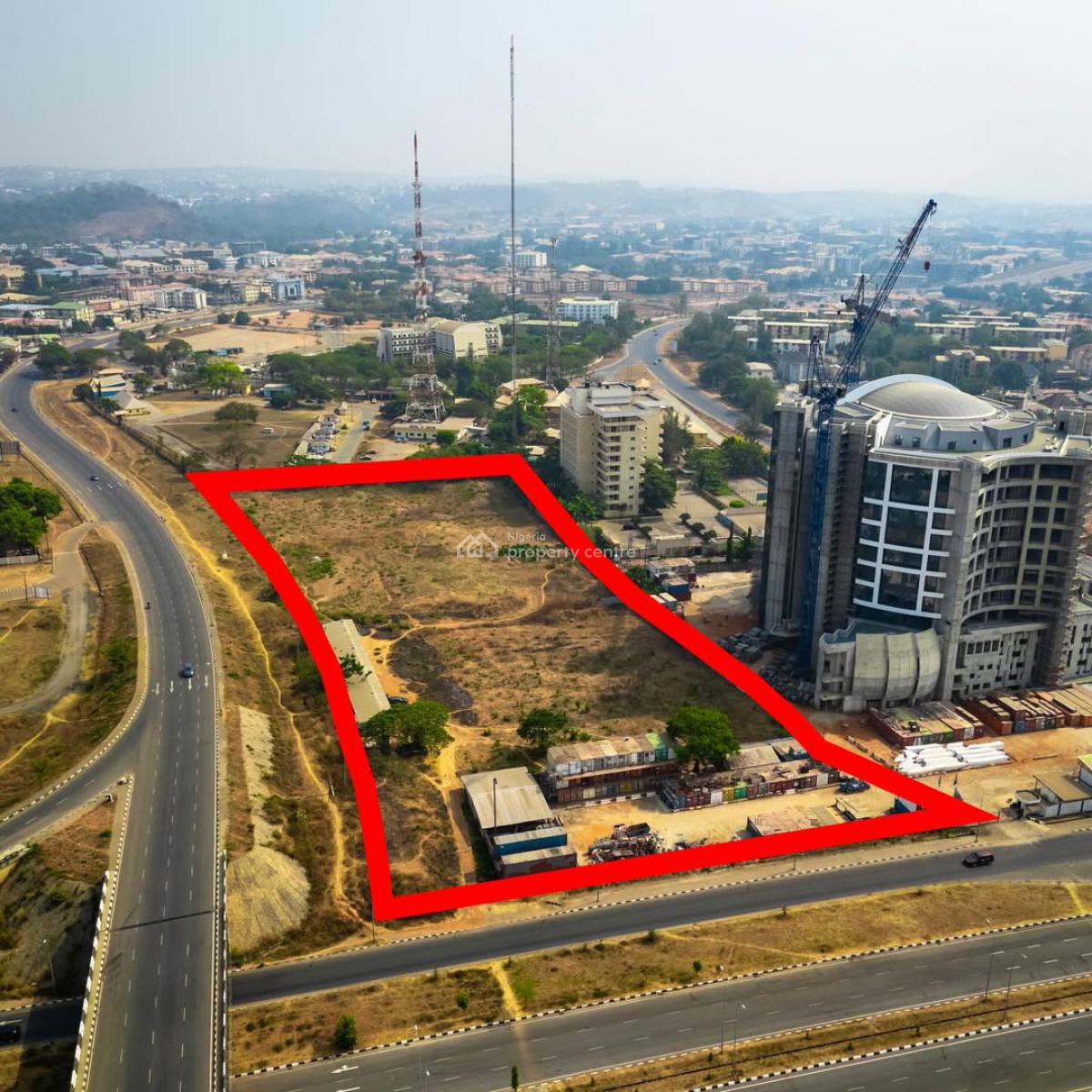 Strategic 1.9 Hectares Commercial Plot , Cofo ,, Cbd., Central Business District, Abuja, Commercial Land for Sale