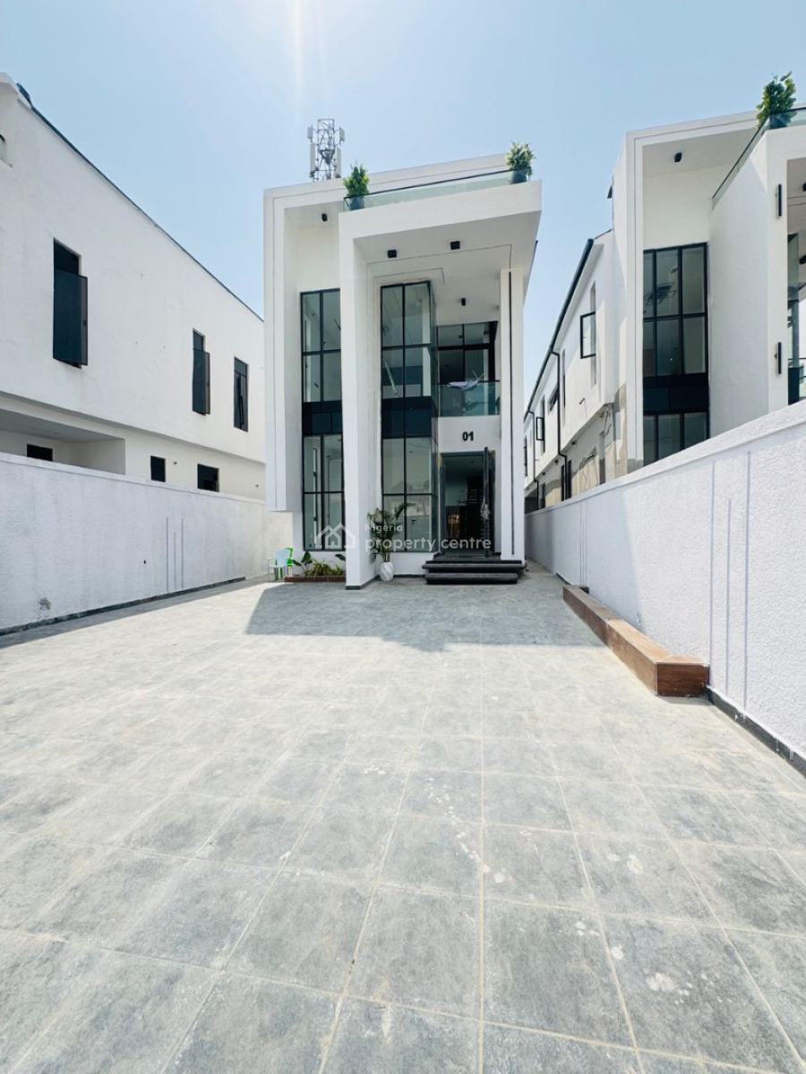 Decently Designed 5 Bedroom Detached Luxury Home with Bq and Pool, Ikota, Lekki, Lagos, Detached Duplex for Sale