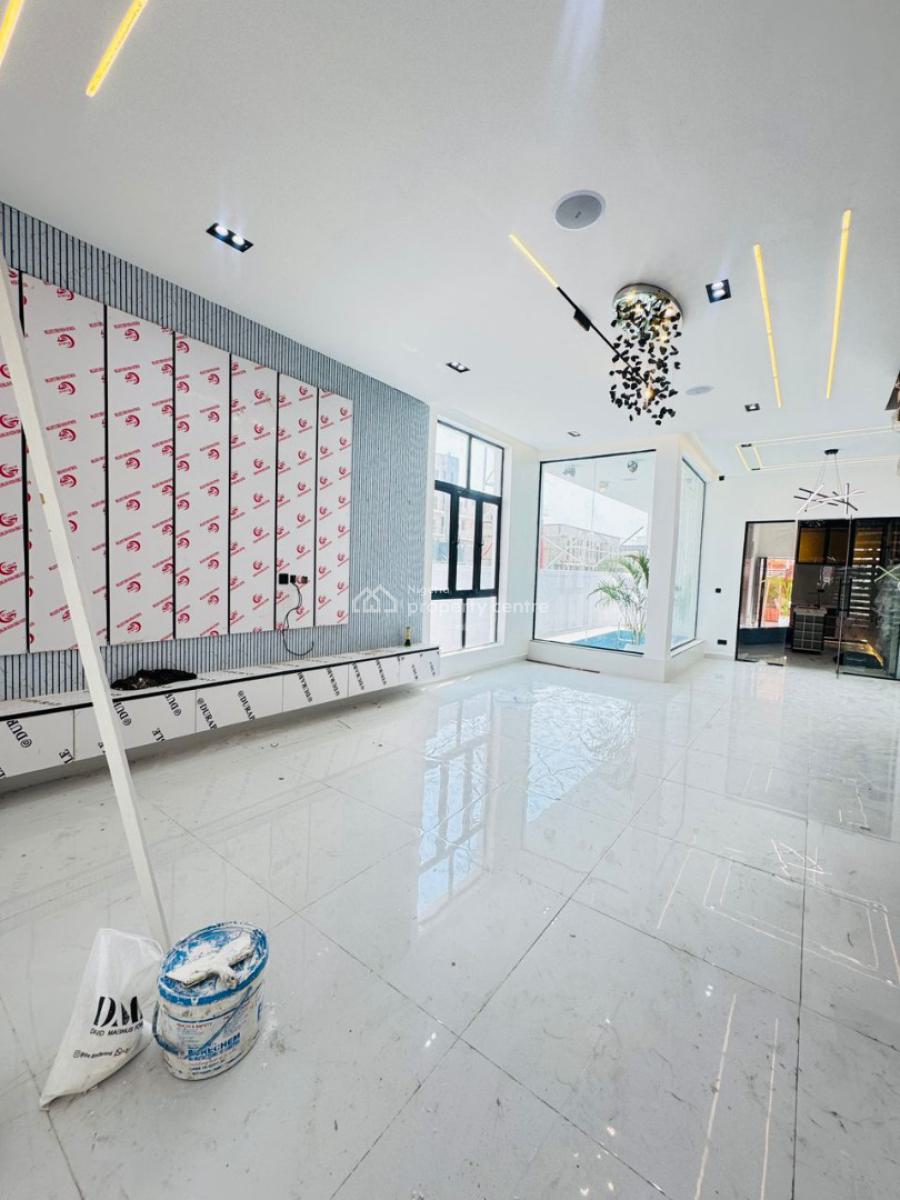 Decently Designed 5 Bedroom Detached Luxury Home with Bq and Pool, Ikota, Lekki, Lagos, Detached Duplex for Sale