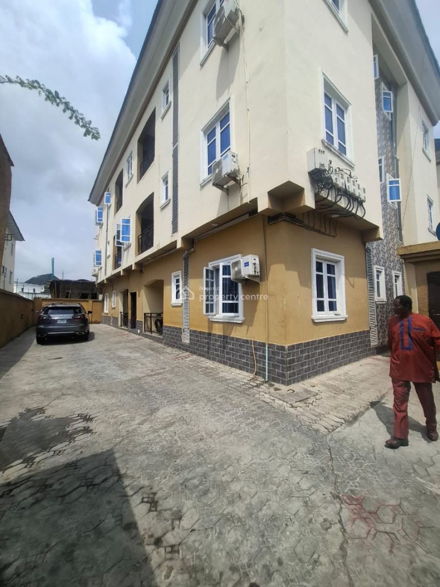 Twin New 2 Story Buildings with 6 Flats of 2  Bedrooms on Each., Ago Palace, Isolo, Lagos, Block of Flats for Sale