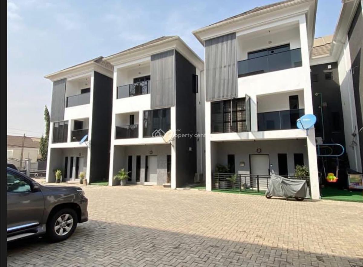 Newly Built 4 Bedroom Terrace Duplex with Bq, Jabi, Abuja, Terraced Duplex for Sale