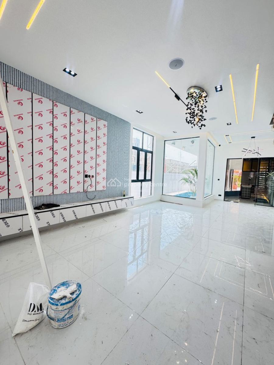 Five Bedroom Semi Detached Duplex with Bq and Swimming Pool, Ikota, Lekki, Lagos, Semi-detached Duplex for Sale