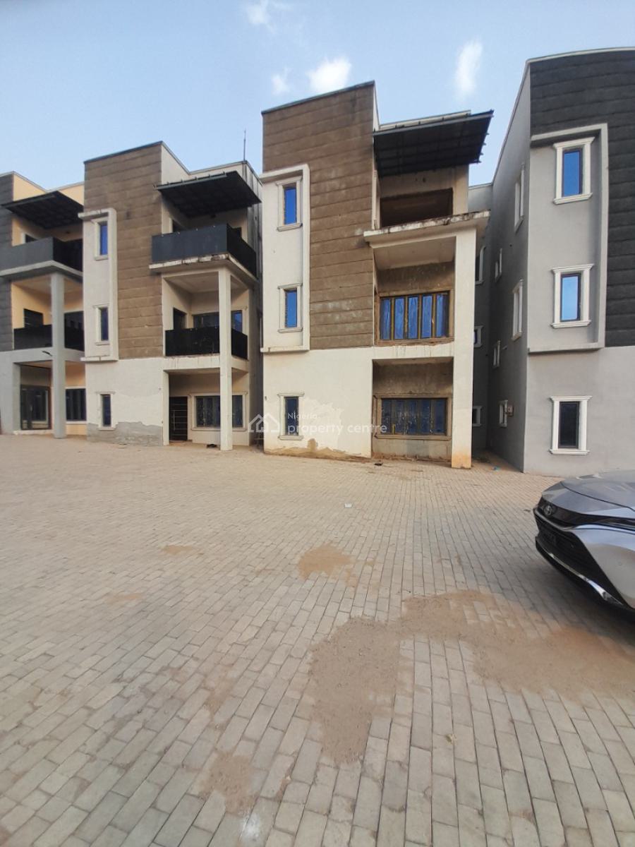 Brand-new Semi-finished 4-bedroom Luxury Terraced Duplex, By Living Faith Church, Apo, Abuja, Terraced Duplex for Sale