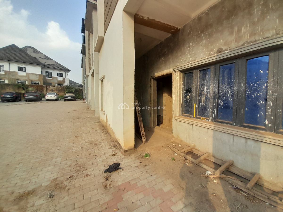 Brand-new Semi-finished 4-bedroom Luxury Terraced Duplex, By Living Faith Church, Apo, Abuja, Terraced Duplex for Sale