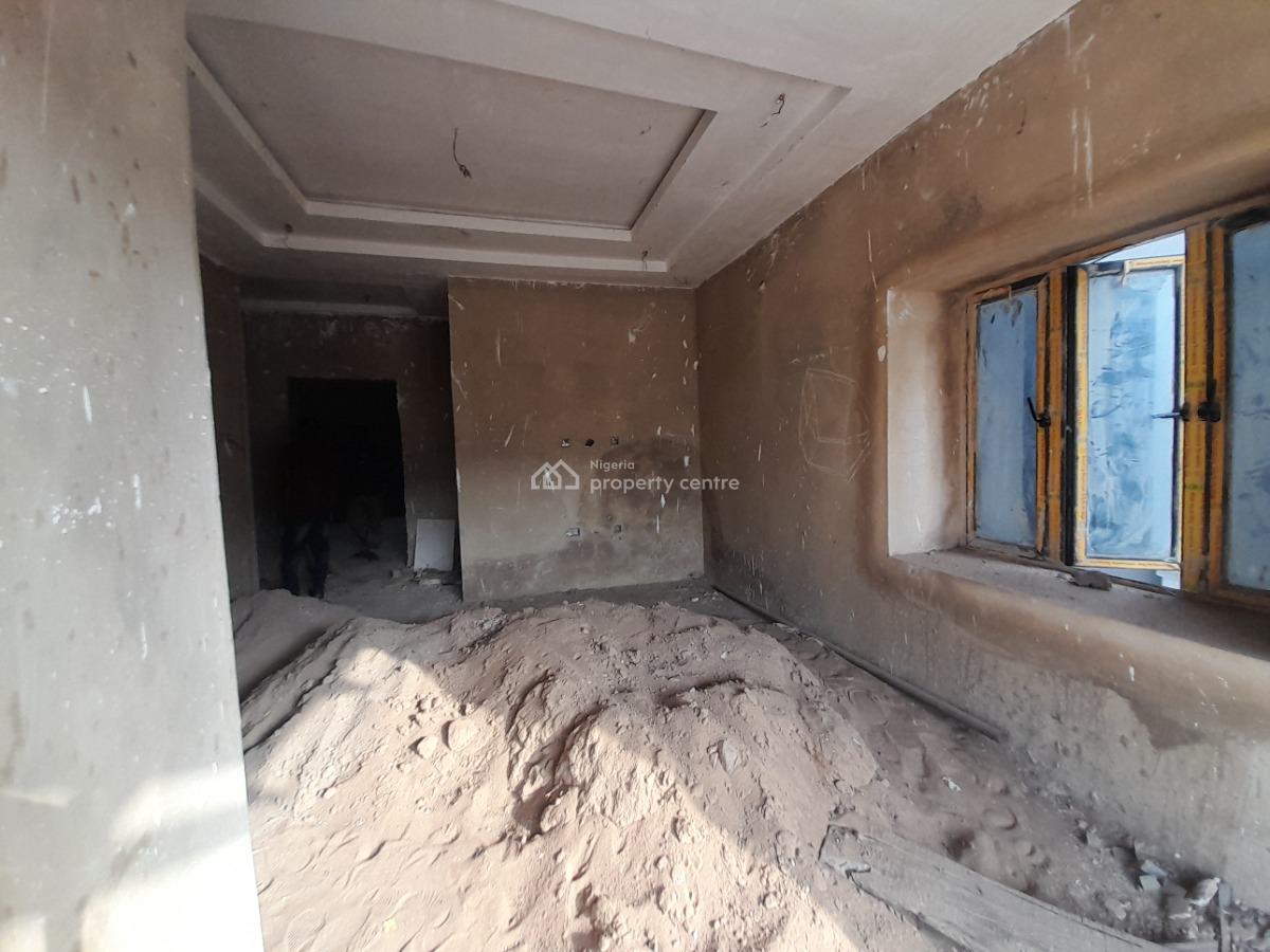 Brand-new Semi-finished 4-bedroom Luxury Terraced Duplex, By Living Faith Church, Apo, Abuja, Terraced Duplex for Sale