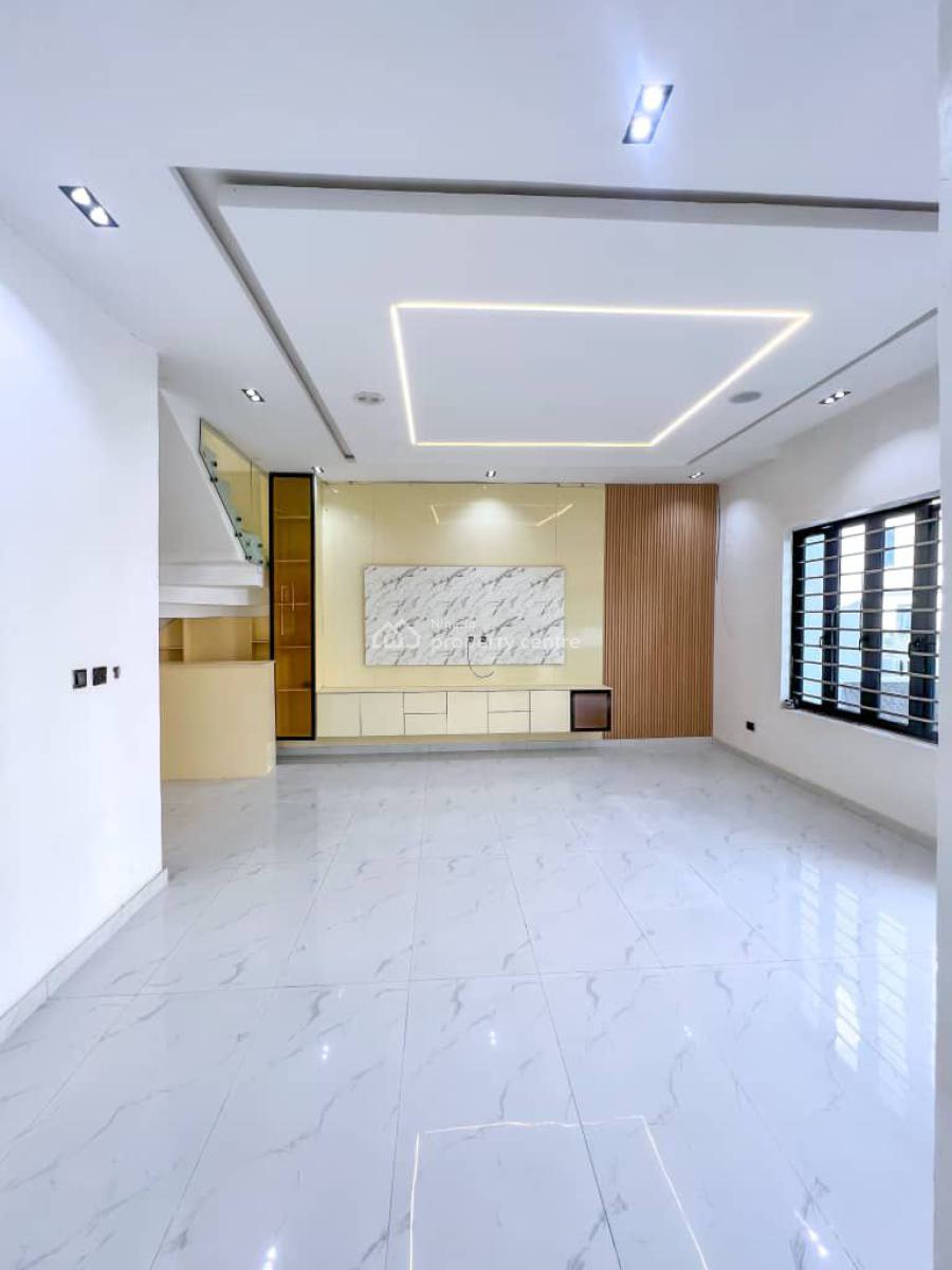 Spacious 4 Bedroom Semi-detached Duplex with Bq, Lekki Palm City, Ajah, Lagos, Semi-detached Duplex for Sale