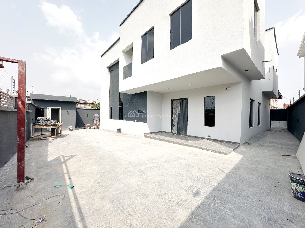 a Newly Built Spacious 4 Bedroom Fully Detached Duplex with Bq, Adeniyi Jones, Ikeja, Lagos, Detached Duplex for Sale