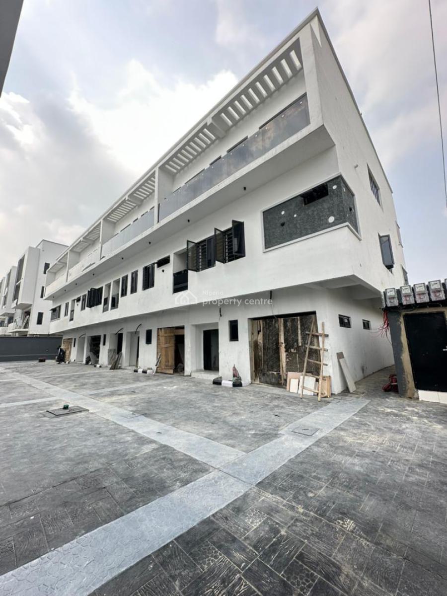 Exquisite 4 Bedroom Terrace Duplex with a Bq in a Serene Environment, Lekki Phase 1, Lekki, Lagos, Terraced Duplex for Sale