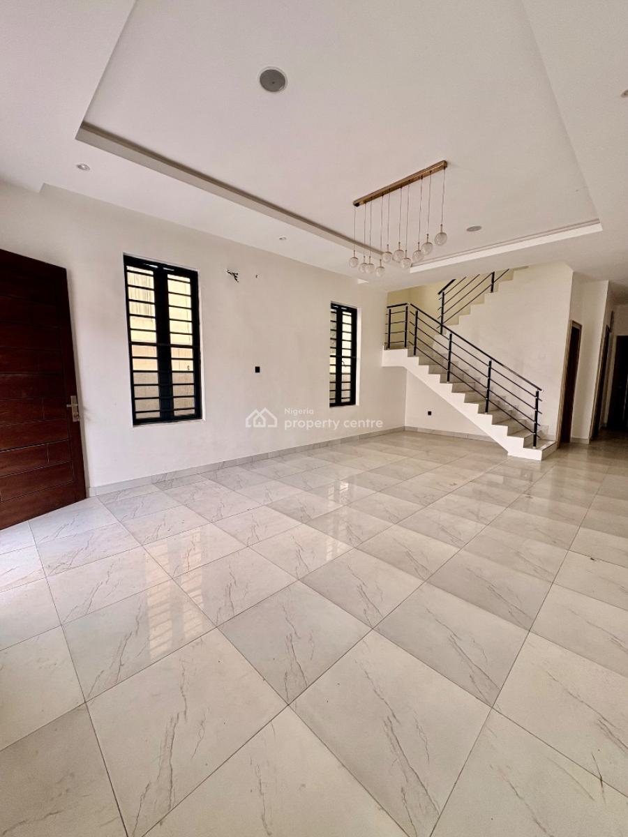 Newly Built 4 Bedroom S/detached Duplex with Bq in Code-access Estate, Chevron Alternative Route, Chevron, Lekki, Lagos, Semi-detached Duplex for Sale