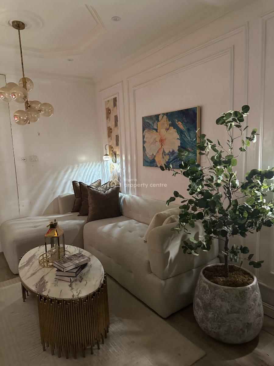 Fully Furnished One 1 Bedroom & Parlor, Iroko Awe Street, Ilasan, Ikate, Lekki, Lagos, Mini Flat (room and Parlour) Short Let