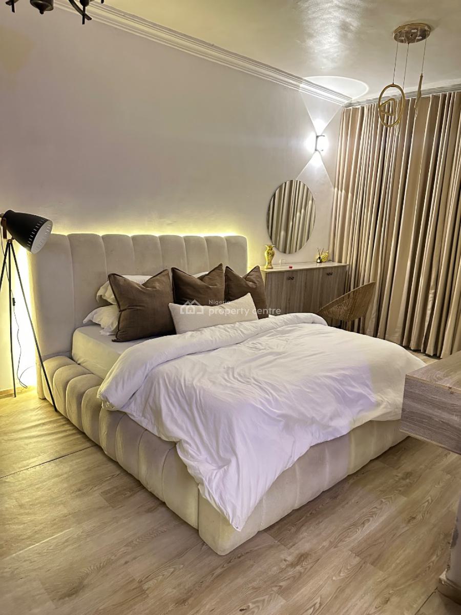 Fully Furnished One 1 Bedroom & Parlor, Iroko Awe Street, Ilasan, Ikate, Lekki, Lagos, Mini Flat (room and Parlour) Short Let